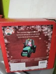Inflatable Christmas Yard Decor Santa Tractor Airblown Holiday Lighted Green. Fixed Price $101.18.