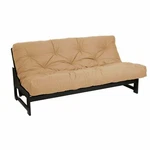 Mozaic Khaki Queen Size 8-INCH Gel Memory Foam Futon Mattress. Fixed Price $381.00.