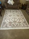 Nourison Home Hastings 5X7 Area Rug Ivory Gray Indoor. Fixed Price $59.99.