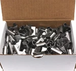 C.s. Osborne 3-PRONG Clips #4450-3, Upholstery Spring (250/BOX) Silver. Fixed Price $40.64.