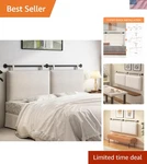 Headboards Queen Size Bed Wall Mounted For With Line.... Fixed Price $168.07.