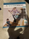 Top Of Stairs Metal Gate Summer (open Box Never Used). Fixed Price $50.00.