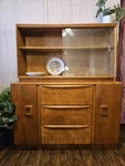 Mcm Vtg Heywood Wakefield Sideboard Glass Door China Cabinet Drawers. Fixed Price $899.99.