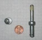 Shepherd Caster Friction-ring Stem Fastener #22-SATELLITE, 3/8" X 1". Fixed Price $9.95.