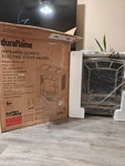 New Duraflame 3D Infrared Quartz Electric Fireplace Stove Heater 1500W DFI-591-2. Fixed Price $70.00.
