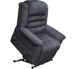 Catnapper Soother Power Lift Chair Chaise Recliner With Heat And Massage Smoke. Fixed Price $1199.00.