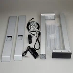 Workrite Ergonomic Adjustable Stand Legs & Power Kit 48" 30" FDLX4830-PB. Fixed Price $392.00.