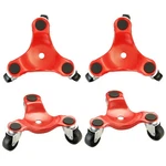 Steel Tri-dolly 4 Pack 220 Lbs Capacity 3 Wheel Furniture Mover. Fixed Price $24.58.