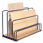 Global Industrial Adjustable Floor Sheet Rack Steel W/plywood Deck 48"L X 24"W. Fixed Price $507.39.