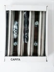 Ikea Capita 200.495.38 Stainless Steel Legs 8-1/4 21 Cm New & Sealed. Fixed Price $24.95.