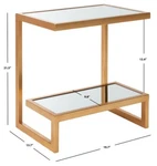 Safavieh Kennedy Accent Table, Reduced Price 2172731608 FOX2522A. Fixed Price $120.00.