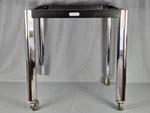 Knoll Studio Joseph D'urso Chrome Leg High Table Base Only, Signed. Fixed Price $245.00.