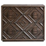 Uttermost 25458 Mindra 43"W Drawer Transitional Dresser / Chest - Distressed. Fixed Price $1480.80.