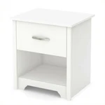 South Shore Fusion Night Stand In Pure White. Fixed Price $121.19.