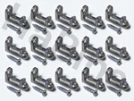 114929 - Ikea Best Shelf Support Pins / Fixings With Screws (116637). Fixed Price $5.99.