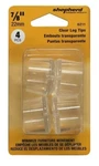 Shepherd Thermoplastic Ethylene Table/chair Leg Tip Clear Round 7/8 In. W 4 Pk. Fixed Price $7.98.
