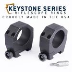 Egw Keystone Series Ring Set 30MM Tube .990" Medium - 62101. Fixed Price $71.99.
