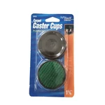 Vintage Waxman Carpet Caster Cups Soft Touch 2918 5/8 Green 4 Pc Nip Nos. Fixed Price $7.99.