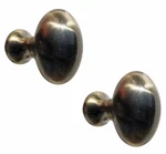 Cabinet Knob Antique Solid Brass Pack Of 2 Renovators Supply. Fixed Price $27.99.