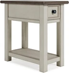 Signature Design By Ashley Bolanburg Chairside End Table W/ Charging Station. Fixed Price $252.69.