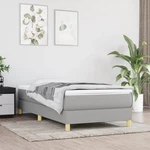 Frame Platform Mattress Foundation Bedroom Furniture Fabric Vidaxl. Fixed Price $95.99.