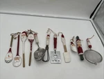 Midwest Of Cannon Falls Eddie Walker Set 11 Santa Kitchen Ornaments Rare Htf. Fixed Price $72.00.