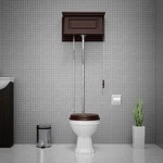 Dark Oak High Tank Pull Chain Toilet White Elongated Bowl 74" Renovators Supply. Fixed Price $1249.99.