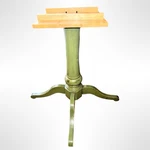 Local Houston: Jofran Round Pedestal Wood Dining Table- Dyi Refinish Project. Fixed Price $65.00.