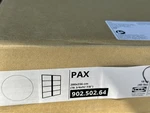 Ikea Pair Of Sliding Doors Frames & Rails For Pax Wardrobe 78 3/4 92 7/8 White. Fixed Price $275.00.
