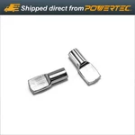 100PCS 1/4-INCH Shelf Pins Cylindrical Spoon Shaped Furniture Shelves Pegs 1/4". Fixed Price $14.99.