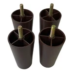 Profurnitureparts 4" Round Tapered Plastic Sofa, Couch, Chair Legs, Set. Fixed Price $12.99.