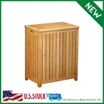 Oceanstar Spa-style Bamboo Laundry Hamper. Fixed Price $117.77.