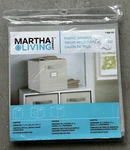 New 2010 Martha Stewart Living Fabric Drawer Storage Cube Sandpiper Fold Out. Fixed Price $9.99.