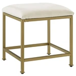 Crosley Furniture Aimee Makeup Vanity Chair With Upholstered Seat Gold. Fixed Price $96.77.