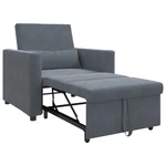 Pull Out Sofa Bed Single With Wheel Velvet Convertible Living Room Vidaxl. Fixed Price $264.99.
