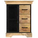 Sideboard Console Cabinet Cupboard For Living Room Solid Wood Mango Vidaxl. Fixed Price $215.99.