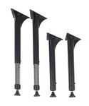 Regency Kee Adjustable Leg, Black And Chrome (set Of 4). Fixed Price $187.99.