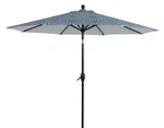 Better Homes & Gardens 9-FOOT Blue And Green Badge Patio Umbrella. Fixed Price $47.93.
