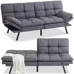 Opoiar Futon Bed,modern Convertible Sleeper Sofa,memory Foam SOFA,71X. Fixed Price $292.49.