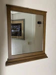 Dhp Monteray Beach 30 Bathroom Mirror Solid Wood Frame. Fixed Price $50.00.