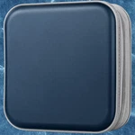 48 Disc Case Holder Dvd Storage Bag Wallet Portable Vcd Organizer Dark Blue. Fixed Price $15.99.