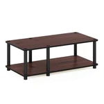 Furinno Just Tools Dark Cherry Mid Television Stand With Black Tube. Fixed Price $42.89.