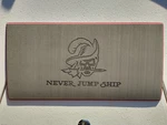 Eva Foam Custom Mat Pad 30"X15" Tampa Bay Buccaneers Adhesive Backed. Fixed Price $125.00.