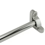Carpet Runner Rod F39.6" Polished Nickel Over Brass Tubes With Bracket. Fixed Price $53.99.