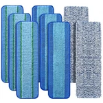 8 Pack Pads Compatible With Bona Family Mops Washable Reusable Microfiber. Fixed Price $25.99.