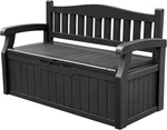 80 Gallon Storage Bench Deck Box Lockable Patio Furniture Outdoor Seating. Fixed Price $129.98.