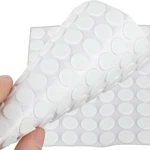 261 Pcs Mini Foam Felt Pads, Self Stick Furniture Round White. Fixed Price $9.69.