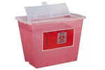 Bemis Gallon Sharps Container Translucent Red Pack Of (102030-30). Fixed Price $216.60.