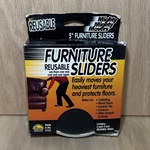 Master Mighty Movers Office Furniture Sliders - 5" Diameter. Fixed Price $15.00.