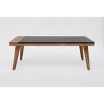 Steve Silver Caspian Slate And Natural Matte Wood Finish Cocktail Table. Fixed Price $231.99.